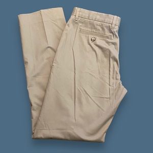 Fairliine Men’s Light Grey Straight Chino Pants SZ 32x32 Stretch
